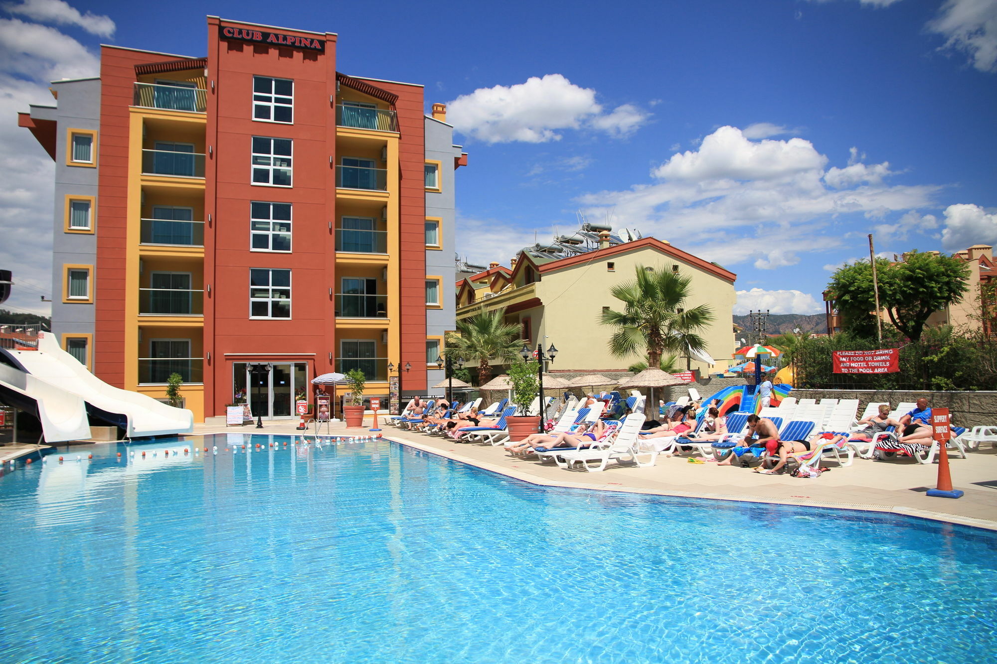 Club Alpina Hotell Marmaris Exteriör bild