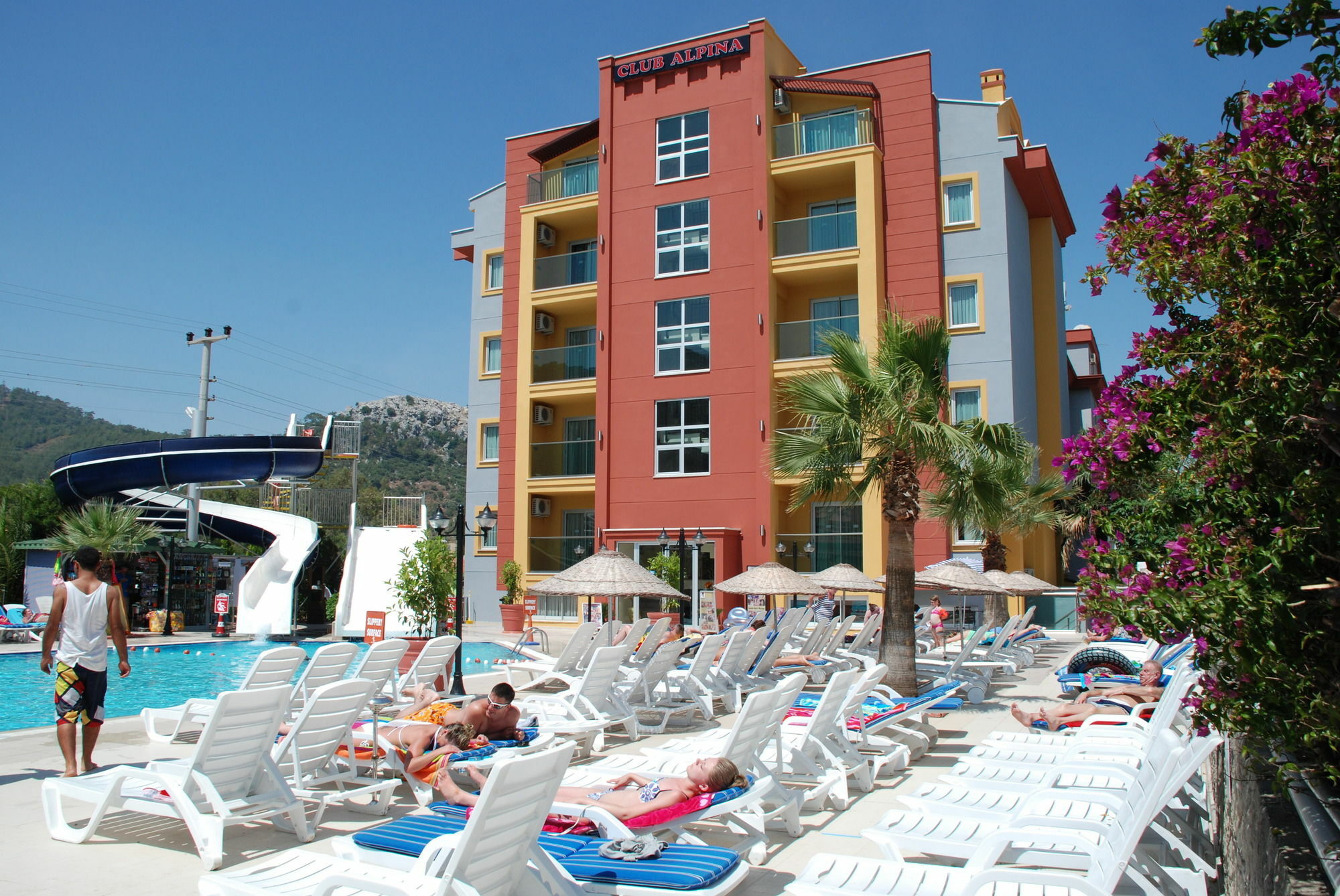 Club Alpina Hotell Marmaris Exteriör bild