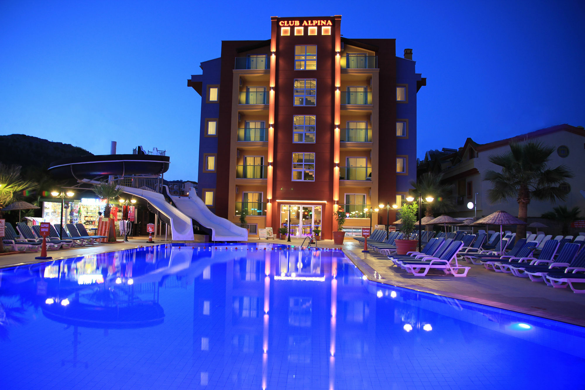 Club Alpina Hotell Marmaris Exteriör bild