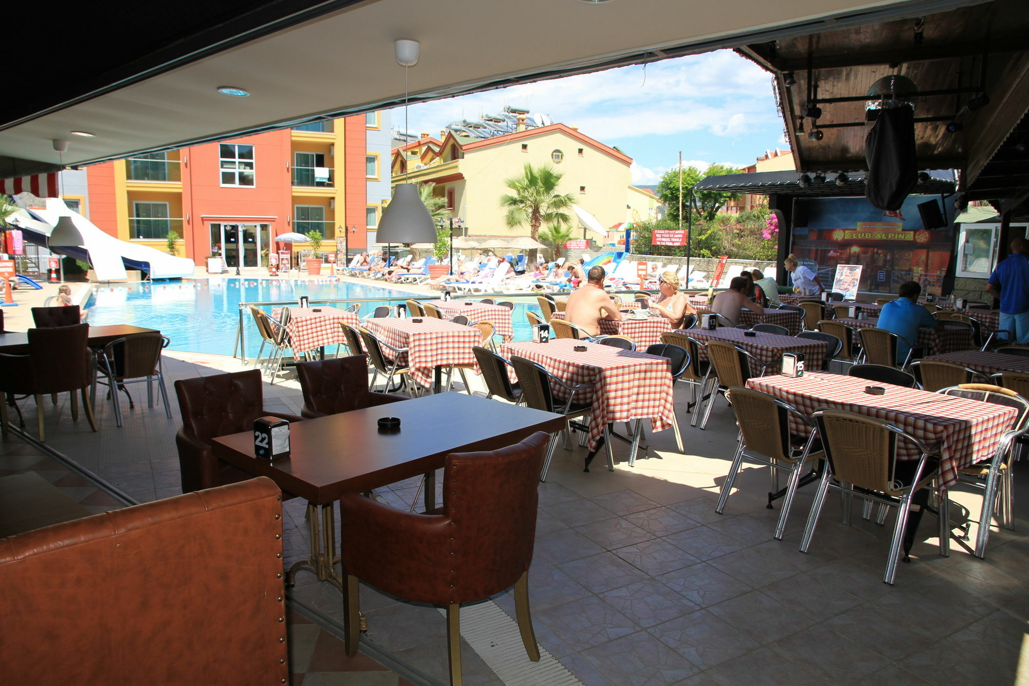 Club Alpina Hotell Marmaris Exteriör bild